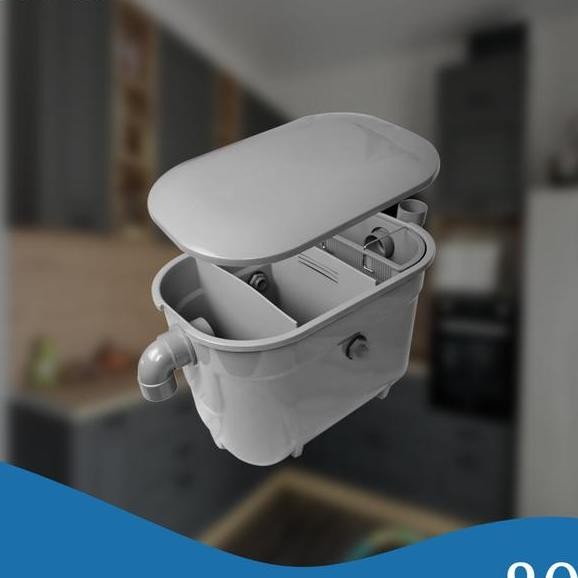 Taff Grease Trap Saringan Lemak Bahan Plastik Cocok Untuk Rumah