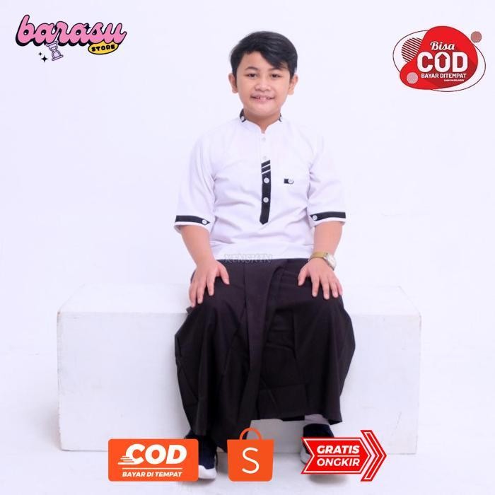 sd-5 COD Sarung anak laki laki sarung polos & karakter sarung instan hampers khitan Murah Sale