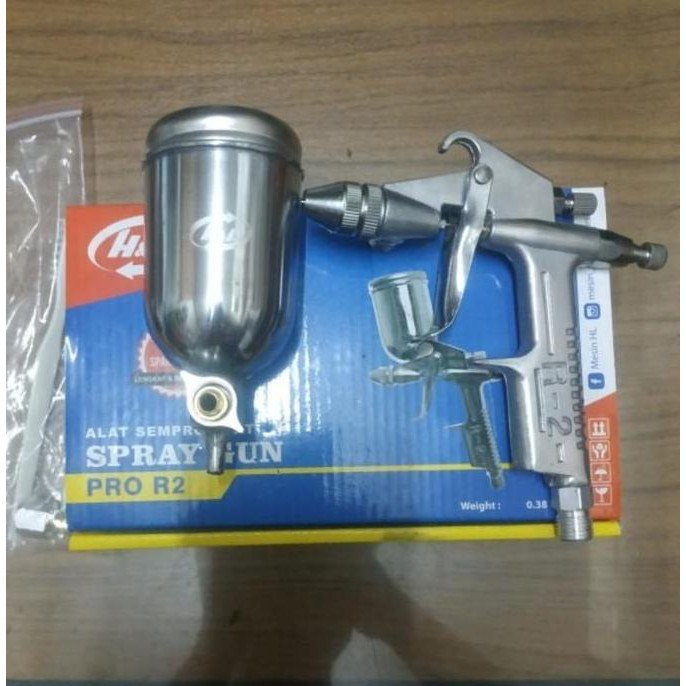 Promo Spray Gun H&L Pro R2 Tabung Atas Spraygun Cat Paint Air Brush Hl Cod