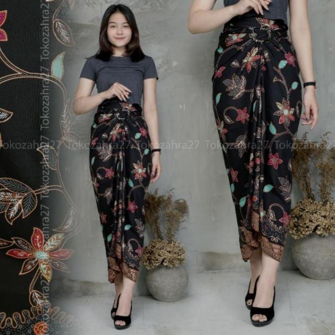 Promo KAIN LILIT BATIK / ROK LILIT BATIK MODERN / ROK WISUDA / ROK WANITA / ROK BATIK KEBAYA Katun P