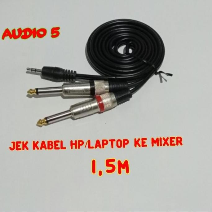 JEK AUDIO HP / LAPTOP KE MIXER