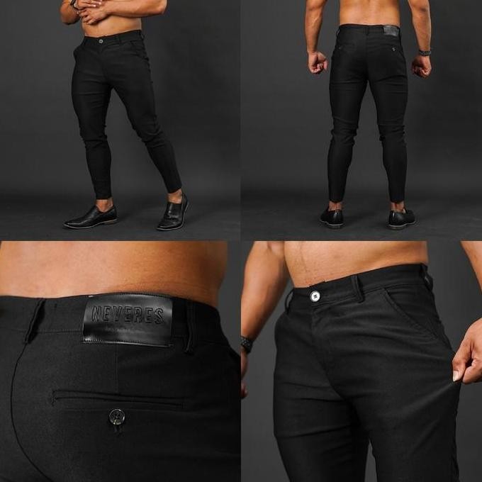 Promo NEVERES Stretch Tech Chino Pants COD