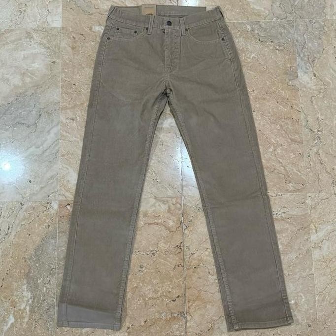 Promo Celana Jeans Pria 505-1397 Reguler Fit Corduroy Cream - Celana Jeans Branded - 100% Original C