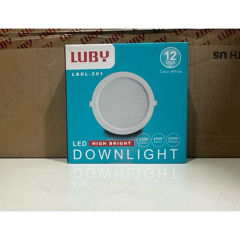Terbaru - Lampu Led Panel Luby LBDL-201 Lampu Downlight LBDL 201 5W 9W 12W 18W Led High Bright Cahay