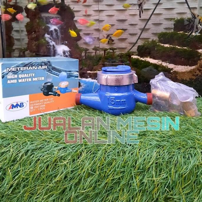Meteran Air Body Besi AMB High Quality water Meter
