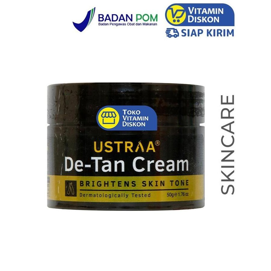 USTRAA DE-TAN CREAM (BRIGHTENS SKIN TONE) - 50GR