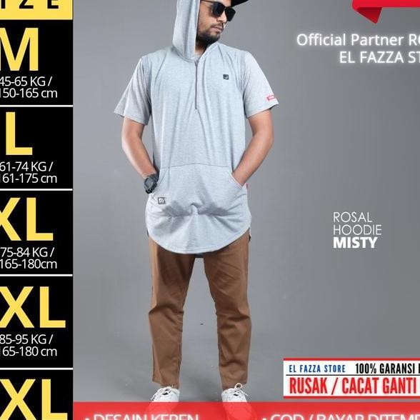 Rosal Rompi Sholat Shalat Solat Hoodie Rompi Baju Koko Kurta Pria