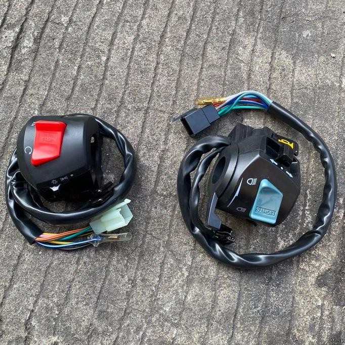 Holder Saklar Thunder Saklar Kanan Kiri Suzuki Thunder 125 New Set Kanan Kiri Motorcycle