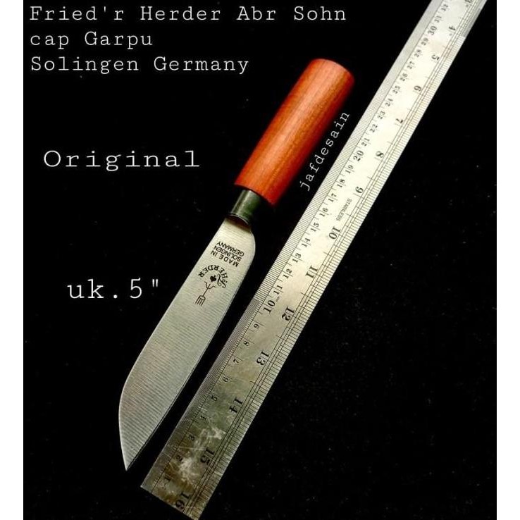 Pisau Daging Cap Garpu Original Herder Solingen Jerman 5B