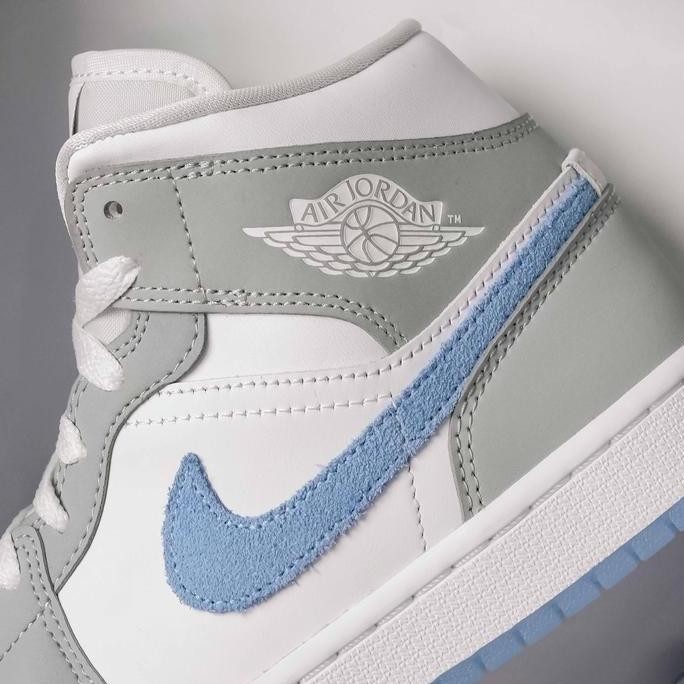 Air Jordan Mid Wolf Grey (100% Authentic)