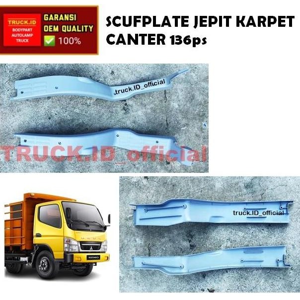 Scuf Plate Penjepit Karpet Canter 136 *Scufplate