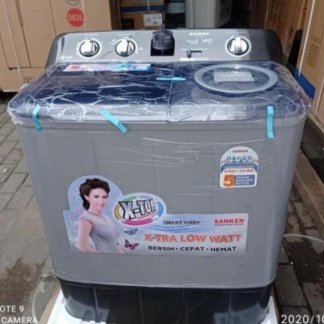 Promo Mesin Cuci 2 Tabung SANKEN TW-8808 / TW-8663 / TW-8827 / TW-8600 / TW-927 COD