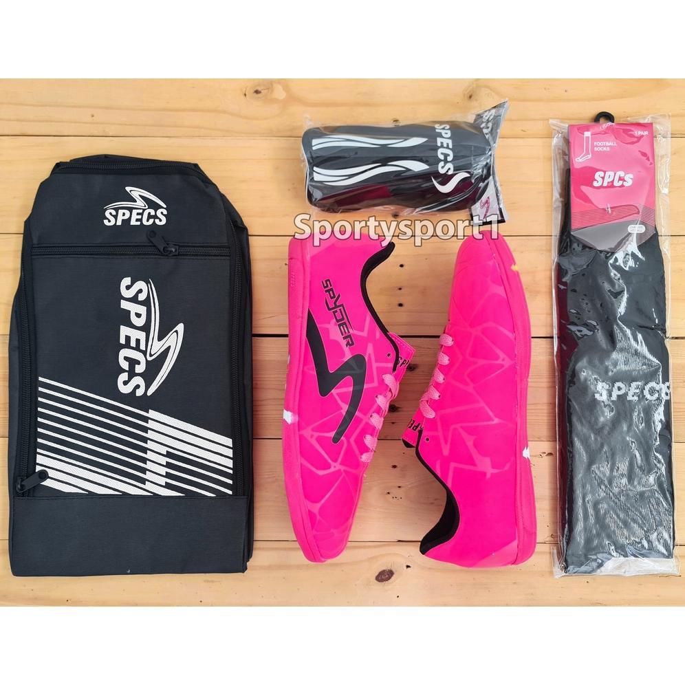 NEW HARGA BULAN INI SUPER PROMO PAKET KOMPLIT Sepatu Futsal Specs Accelerator Lighspeed Spyder SATU