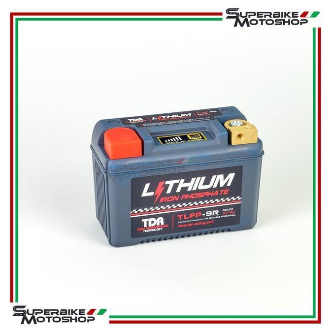 TDR AKI Litihium Ninja 250 Vespa Sprint Vespa GTS300 TLFP-9R 12V terlaris