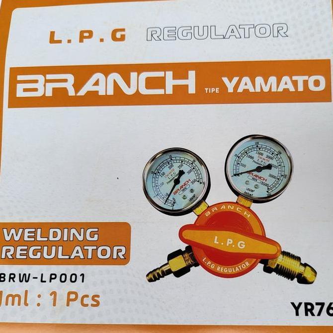 Wenew- Regulator Las Lpg Gas Tabung Besar Branch Regulator Propane Blender