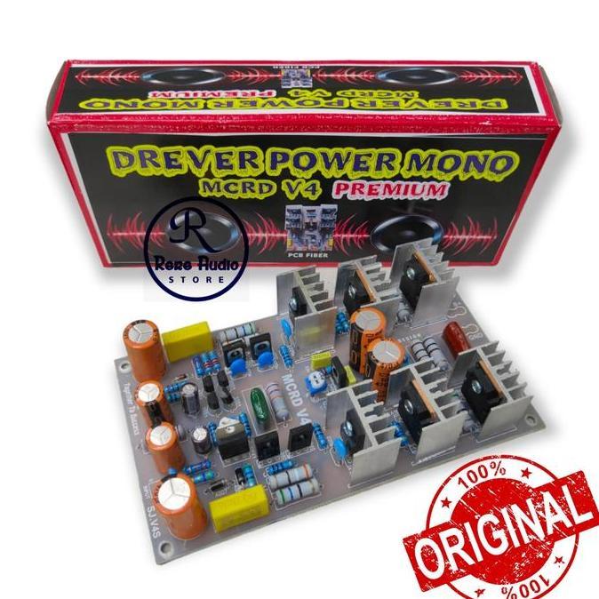 Outx- Kit Driver Mcrd V4 Power Amplifier Mono Low Sub