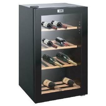 Gea Wine Chiller / Kulkas Pendingin Wine Sc 100R / Sc 100 R / Sc100R 30 Botol 72 Watt 94 Liter Hitam