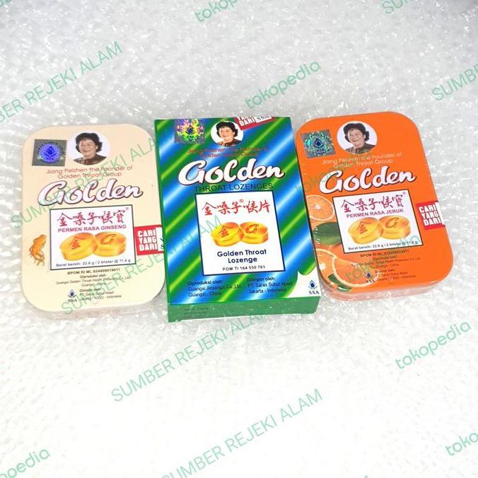 Ciki- Permen Golden Throat Lozenges / Permen Batuk
