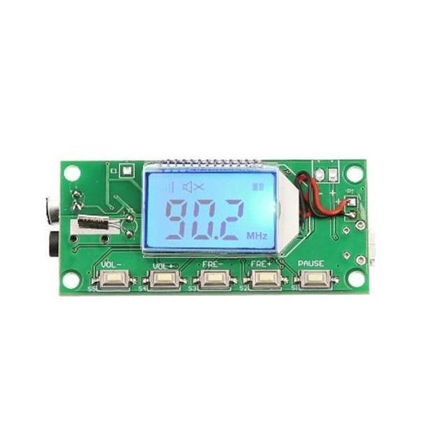 FM TRANSMITTER MODULE DIGITAL FM STEREO TRANSMITTER MODULE WIRELESS TRANSMITTER BOARD MICROPHONE MIC