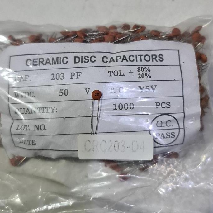 KAPASITOR CAPASITOR KERAMIK CERAMIC 203 20NF 20 NF 473 101 221 10 47