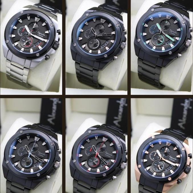 JAM TANGAN ALEXANDRE CHRISTIE AC6646 AC 6646 CHRONO ORIGINAL