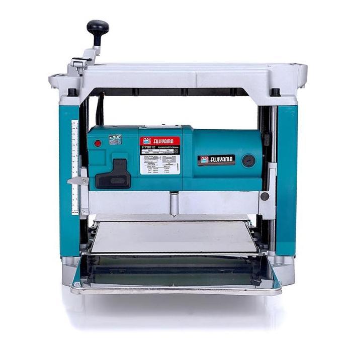 NIKIFOROV Mesin Planer Duduk FUJIYAMA PP9012 Mesin Planer Serut Ketam Sugu Pasah Kayu Meja Portable 