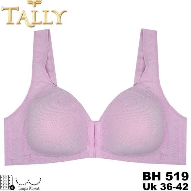 Roin - Syakilasunderwear Bh Bukaan Depan Tally 519 (Cup Besar, Kait Depan, Busa Tipis, Tanpa Kawat)