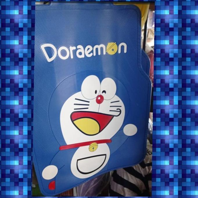 Karpet Lantai Mobil Motif Doraemon