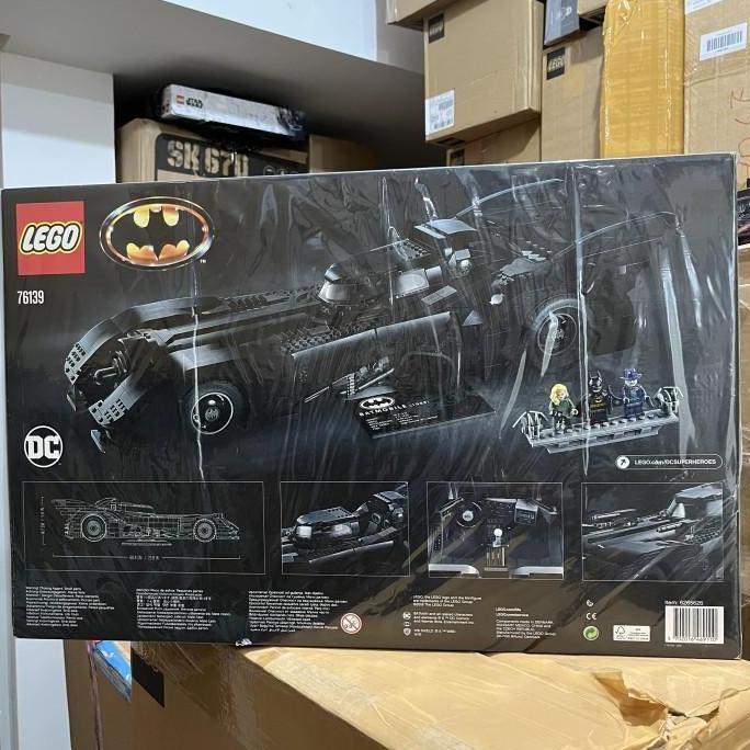 Promo lego 76139 DC Comics 1989 Batmobile Batman Joker Vicki UCS Mobil Diskon