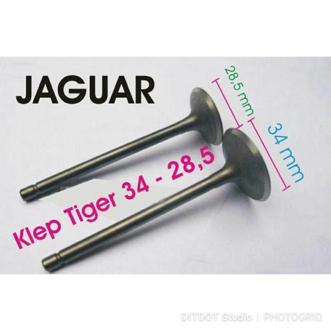DV324 - Klep Tiger 34 28,5 Klep 34 28.8 Klep Jaguar 34 Batang 5.5 Batang 5,5