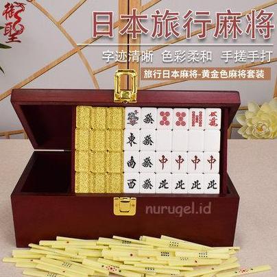 READY  Japanese Riichi Mahjong Set Japan Maciok Mahyong Jepang