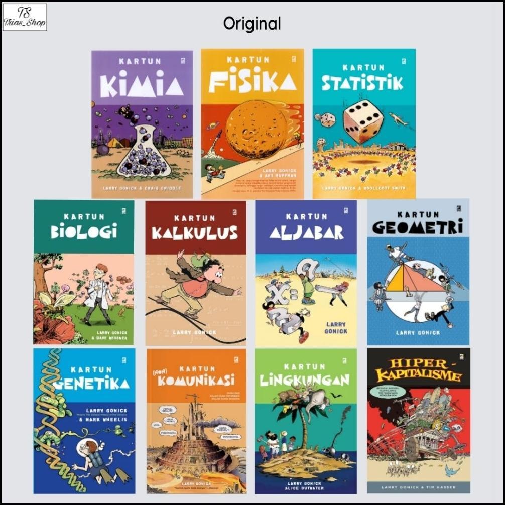 Buku Kartun Fisika  Kartun Kimia Statistik Genetika Non Komunikasi Lingkungan Kalkulus Biology Aljab