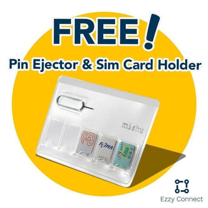 Case- Simcard Filipina 20Gb Jumbo Data By Ezzyconnect | Philippines Simcard Plug & Play Full Kuota