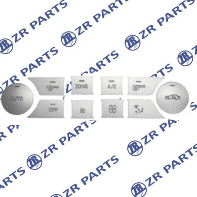 ZR Cover Tombol Switch knob AC Mercedes Benz W204 W218 W166 ZONE