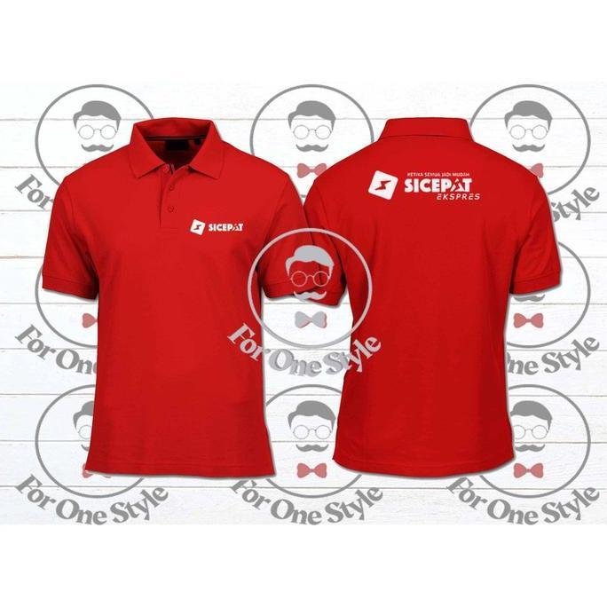 DB190 - Poloshirt Sicepat Ekspres - Baju Polo Sicepat Ekspres