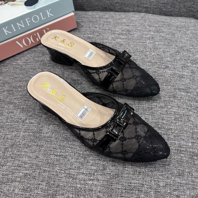 Sandal heels anak/ sandal pesta/ sandal wisuda/ sandal wanita anak