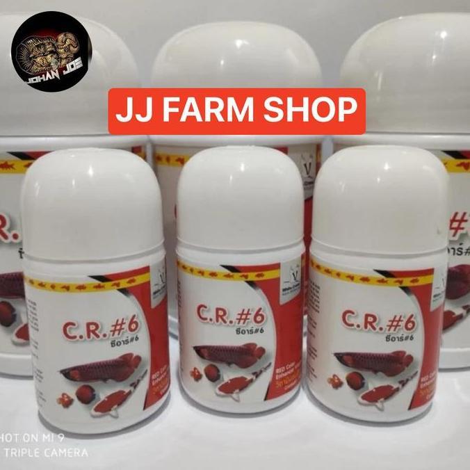CR6 CR#6 arwana arowana vitamin arwana super RED 10gram 1botol pewarna Diskon