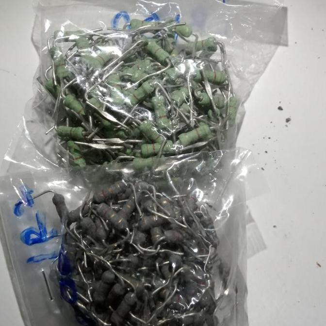 100PCS RESISTOR 1R2 OHM 1WAT JAPAN