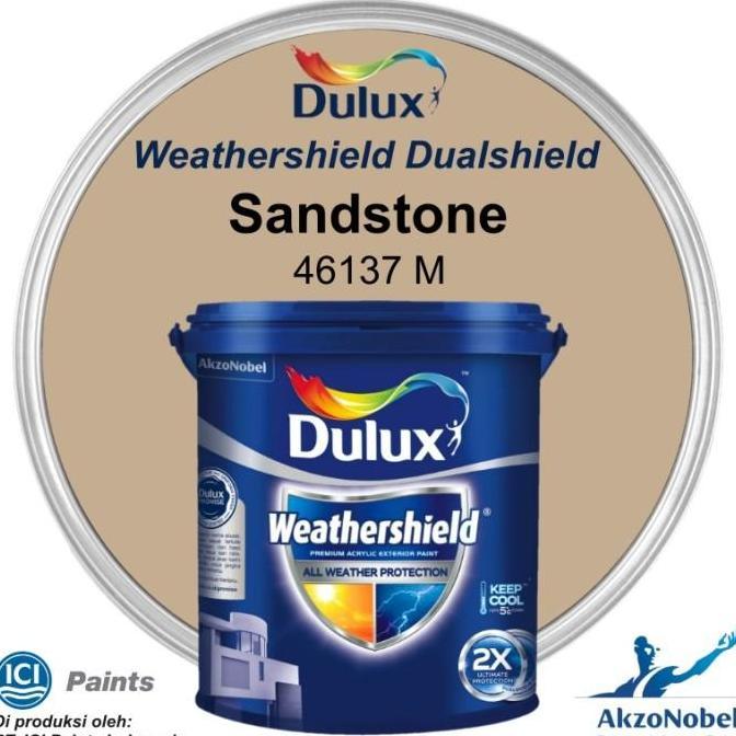OK CAT DULUX WEATHERSHIELD 2.5 LT - SANDSTONE 46137 M //