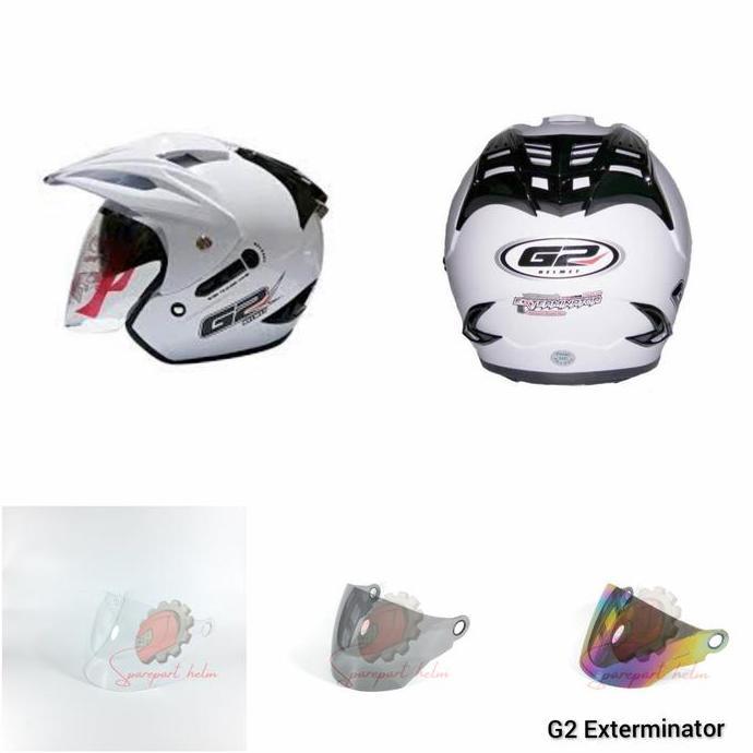 Metz- Kaca Helm G2 Exterminator Visor Helm G2 Exterminator