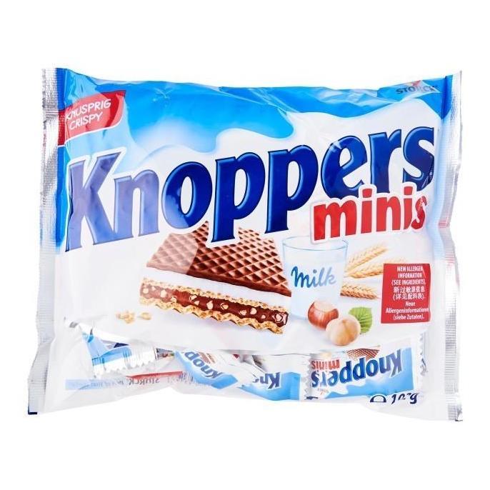 COKLAT KNOPPERS MINIS 192GRAM ISI 20PCS ASAL JERMAN