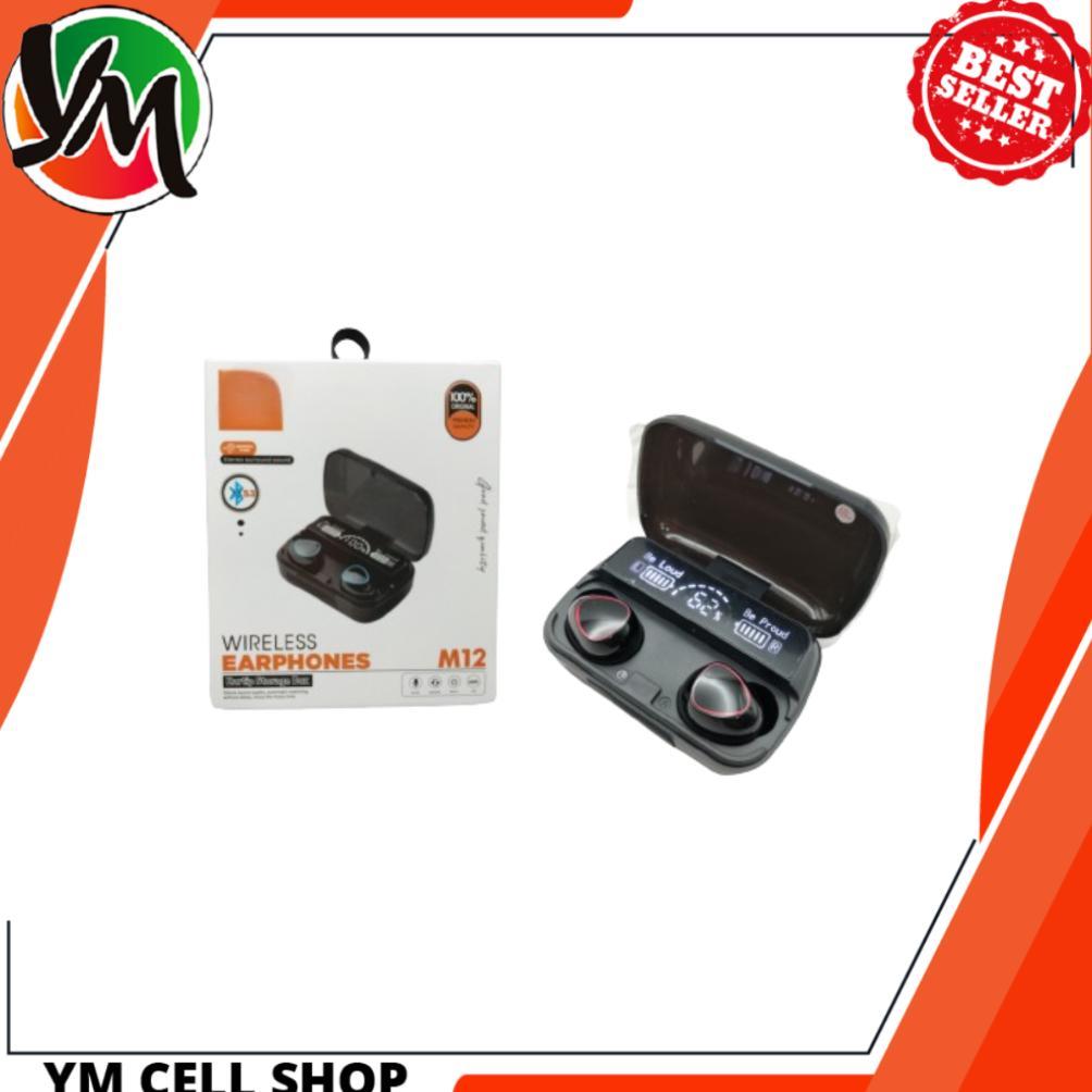 Favorit Handsfree Bluetooth Tws M12 Bluetooth Earphone Mini Earbuds