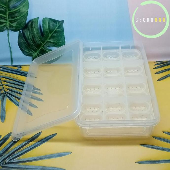 TERBARU - Inkubator Telur Reptil Gecko 24 Slot
