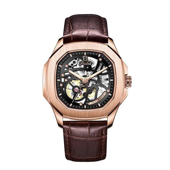 Bw- Parlent Gallant Prime - Jam Tangan Pria 42Mm, Automatic Movement, Terproof 5Atm (50M), Stainless