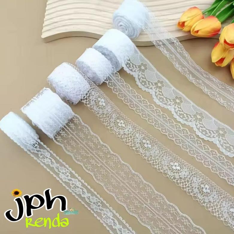 Renda air, renda tile, renda tulle (per roll 15yard)
