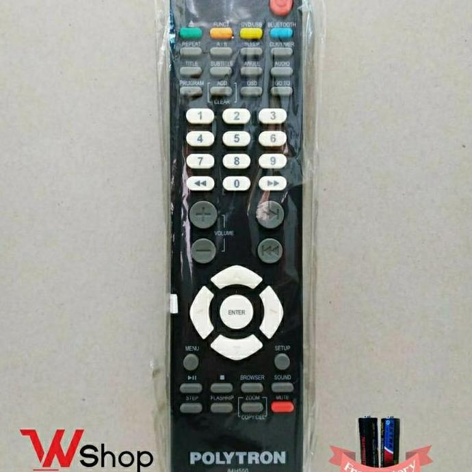Remot Remote Dvd Homtheater Big Band Bluetooth Polytron Bb5510 Original K