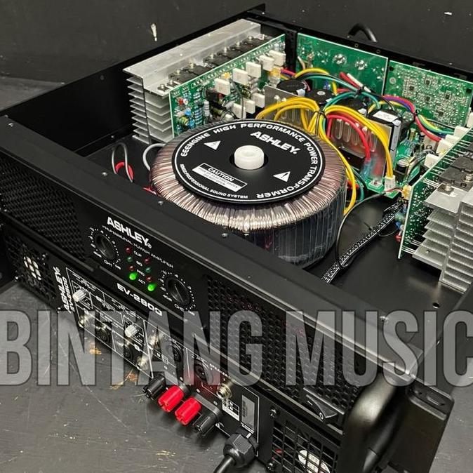 Promo power amplifier 2 channel ashley ev2800 original power ashley ev 2800 Amplifier Rumah Diskon