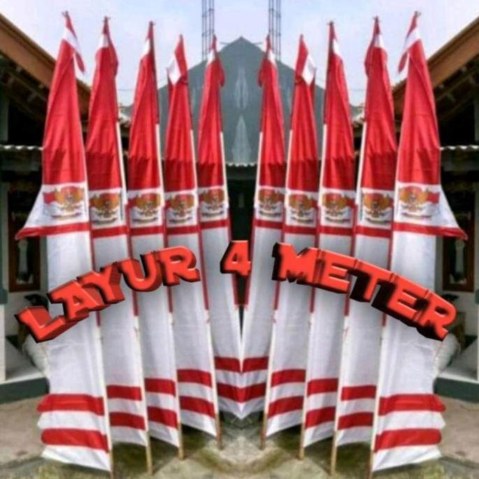 UMBUL UMBUL 4 METER /BANDIR 4 METER/UMBUL UMBUL POLOS