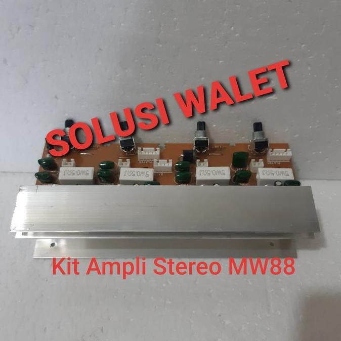Promo Kit Ampli Stereo untuk MW 88 Piro Original Diskon