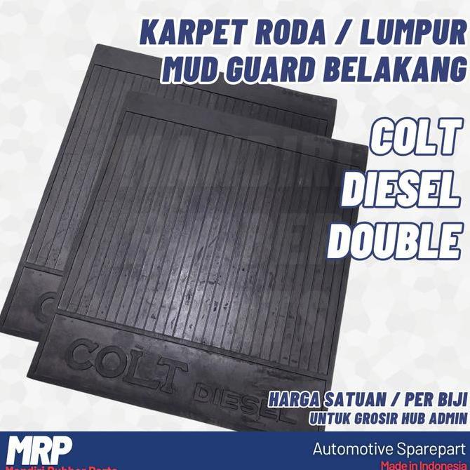 Karpet Lumpur Truk Belakang / Karet Karpet Lumpur Truk 50 cm Belakang